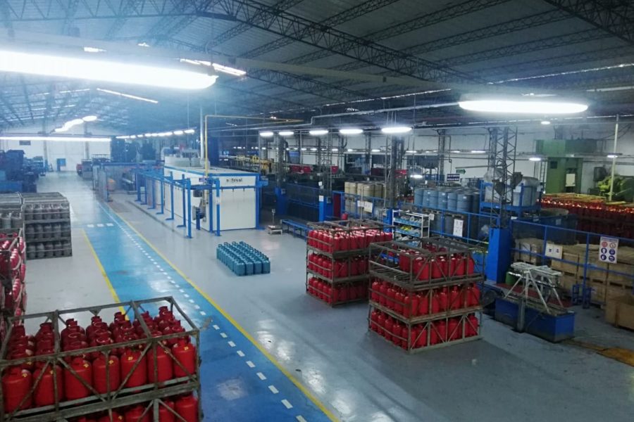 Fabrication des bouteilles de gaz