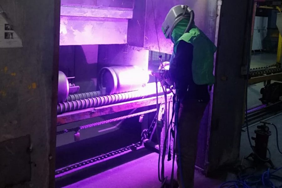 Fabrication des bouteilles de gaz