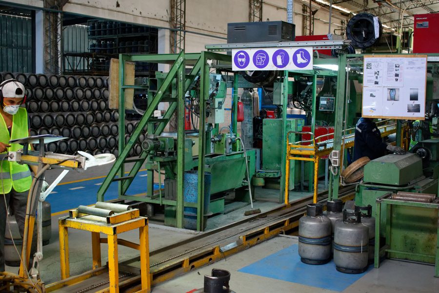 Fabrication bouteilles de gaz