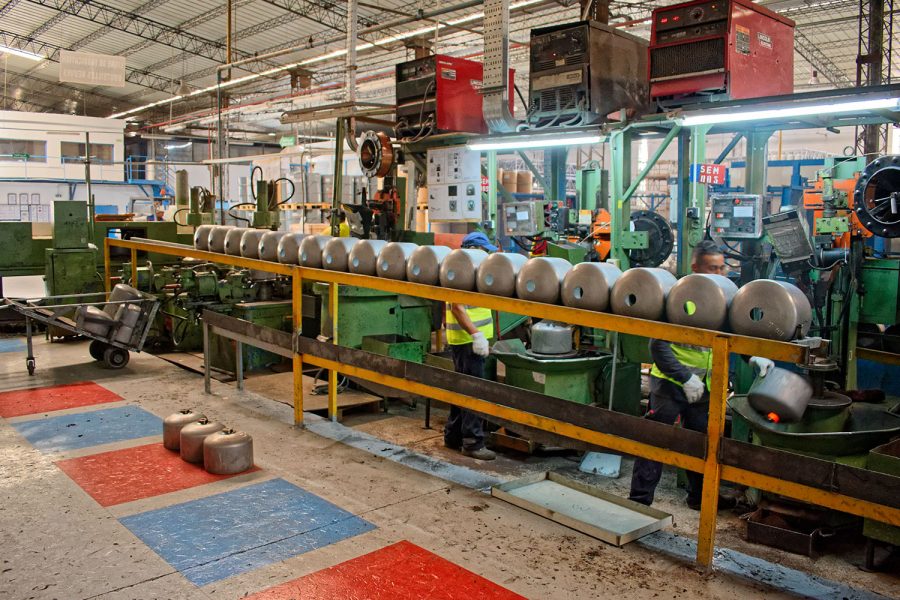 fabrication bouteilles de gaz